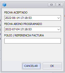 Informacion aceptacion
