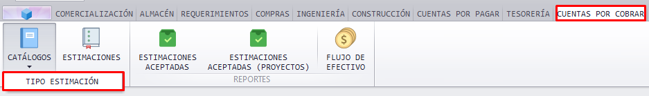 Acceso a tipos de estimacion